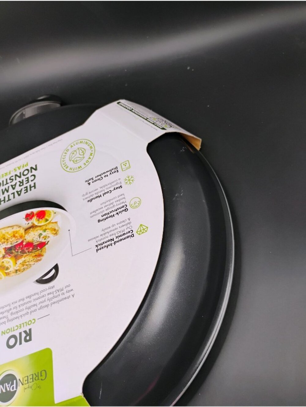 GreenPan Rio 13.5 Inch Nonstick Frypan With Ceramic Coating - Picture 10 of 10